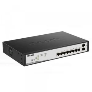 D-Link DGS-F1100-10PS-E 8 Port PoE Gigabit Managed Switch